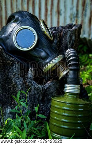 Abandoned Soviet Gas Mask