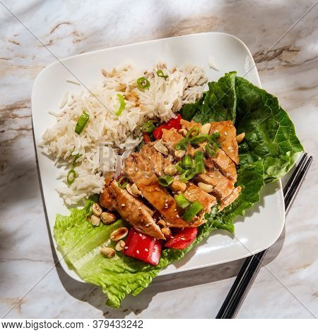 Japanese Chicken Teriyaki Wrap