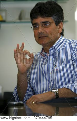 Salvador, Bahia / Brazil - October 20, 2014: Antonio Andrade, Founder Of The Developer Andrade Mendo