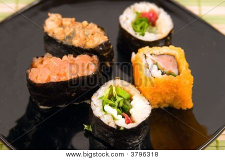 Piastra da un Susi e Roll