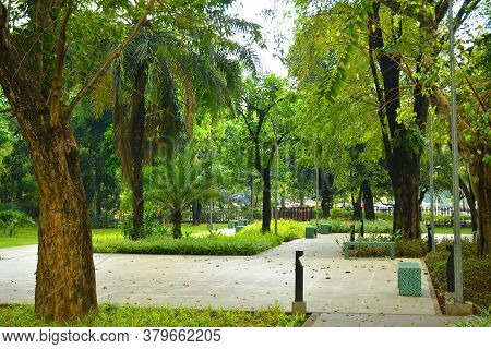 Manila, Ph - Nov 24 - Mehan Garden Outdoor Park On November 24, 2018 In Manila, Philippines.