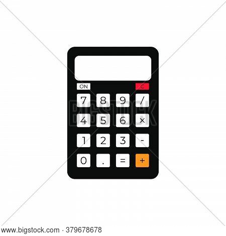 Calculator Icon Vector. Calculator Icon Isolated On White Background. Calculator Icon Simple And Mod