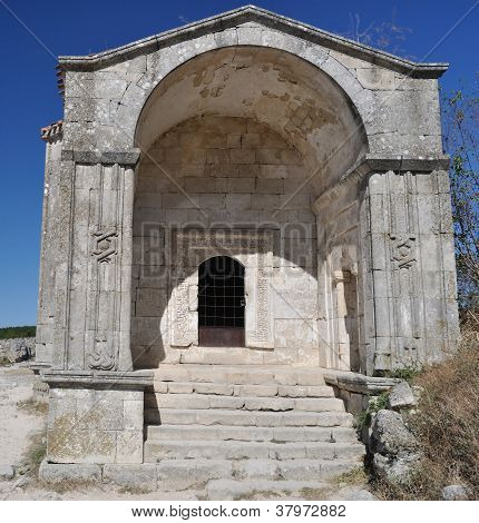 alte Dzhanike Khanim Kapelle. XV Jahrhundert