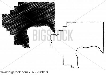 Jefferson County, Indiana (u.s. County, United States Of America, Usa, U.s., Us) Map Vector Illustra