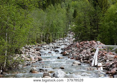 in der norwegischen Wildnis