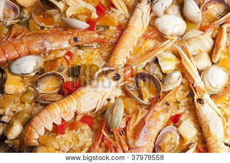 Paella riso