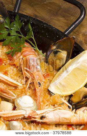 Paella riso