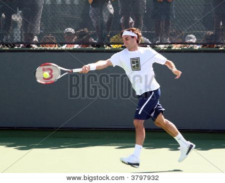 Roger Federer ที่เปิดชีวิตแปซิฟิก