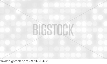 Dot White Gray Pattern Gradient Texture Background. Abstract  Technology Big Data Digital Background