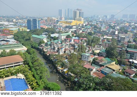 Quezon City, Ph - Dec 25 - Quezon City Overview During Daytime Afternoon On December 25, 2018 In Que