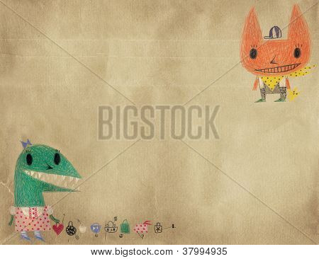 Открытка с ребенком