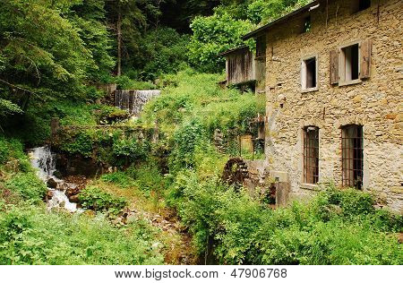 Abandoned Mill Near Salino