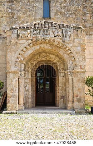 Heiligdom van St. Maria d' Anglona. Tursi. Basilicata. Italië.