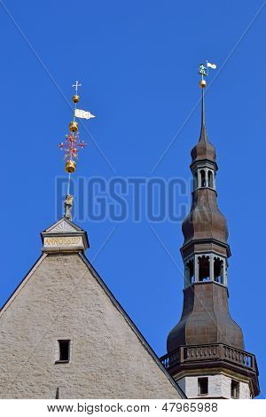 Windvane w starym Tallinie