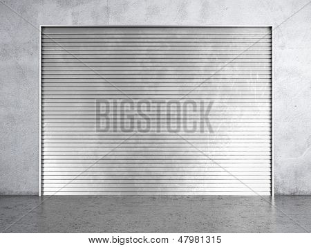 roller shutter door