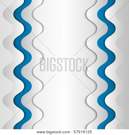 Vector Abstract Background With Pantiles
