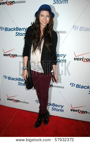 Daveigh Chase  at the Launch Party for Blackberry Storm. Avalon Hollywood, Hollywood, CA. 10-29-08