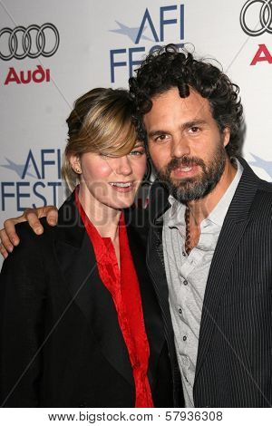 Sunrise Coigney and Mark Ruffalo  at the 2008 AFI Fest Special Screening of 'The Brothers Bloom'. Arclight Hollywood, Hollywood, CA. 11-03-08