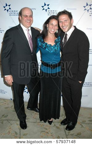 Jeff Wachtel with Jackie De Crinis and Mark Feuerstein  at Zimmer Children's Museum's 8th Annual Discovery Award Dinner. The Beverly Hills Hotel, Beverly Hills, CA. 11-06-08