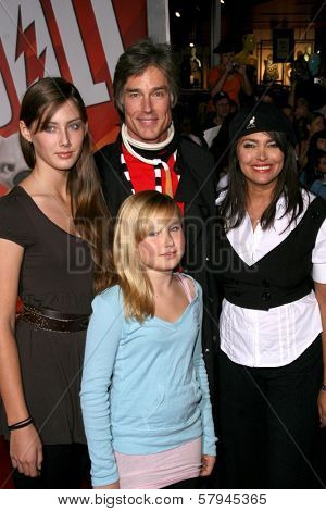 Ron Moss with Devin DeVasquez and family  at the World Premiere of 'Bolt'. El Capitan Theatre, Hollywood, CA. 11-17-08