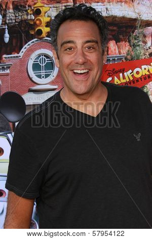 Brad Garrett at the Grand Opening of 