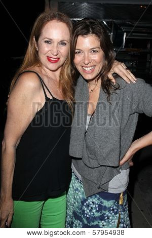 Jenise Blanc, Caitlin Keats at the wrap party for the upcoming 