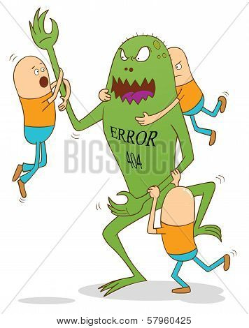 Error 404 Monster