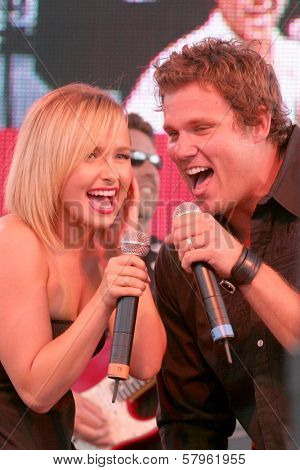 Hayden Panettiere and Bob Guiney  at 'Band From TV' Presented by Netflix Live. The Autry National Center Of The American West, Los Angeles, CA. 08-09-08