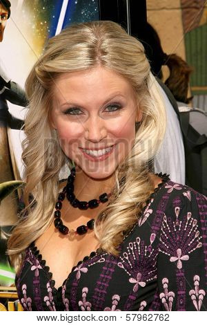 Ashley Eckstein  at the U.S. Premiere of 'Star Wars The Clone Wars'. Egyptian Theatre, Hollywood, CA. 08-10-08