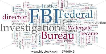 FBI Wort-Wolke