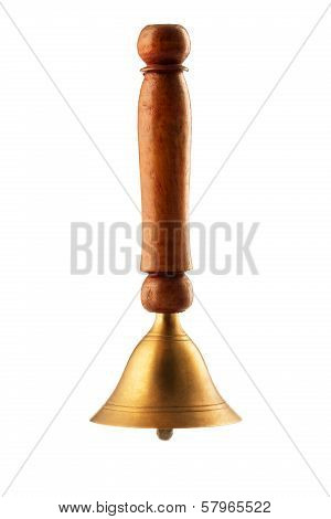 Vintage Retro  Bell Isolated On White