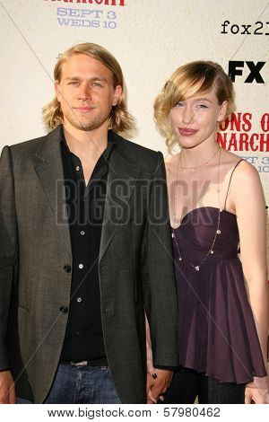 Charlie Hunnam  at the Premiere Screening of 'Sons of Anarchy'. Paramount Theater, Hollywood, CA. 08-24-08