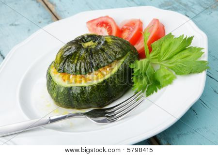 Dolma Pattypan kabak plaka