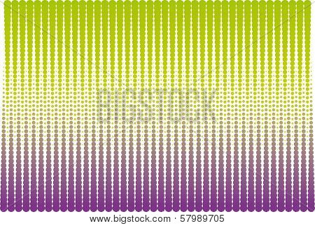 green and violet halftone