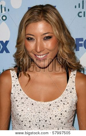 Dichen Lachman  at the Fox Eco Casino Party. London West Rooftop, Hollywood, CA. 09-08-08