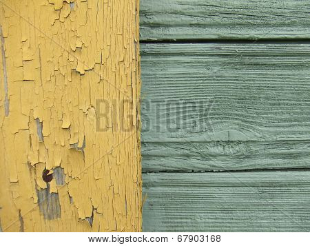 Close-up of old boards