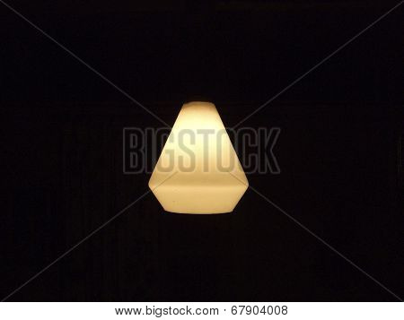 The background of the old lamp