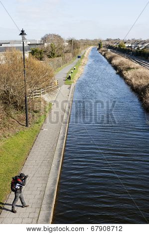 Photographer On Riverside