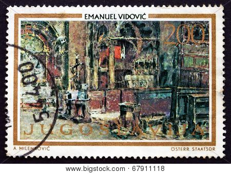 Postage Stamp Yugoslavia 1973 St. Duja, By Emanuel Vidovic