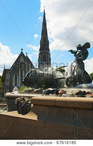 Gefion fountain