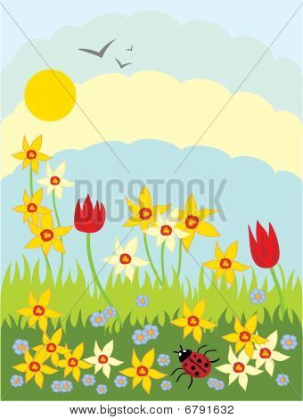 Lente bloemen