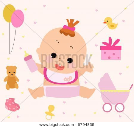 Meisje van de baby