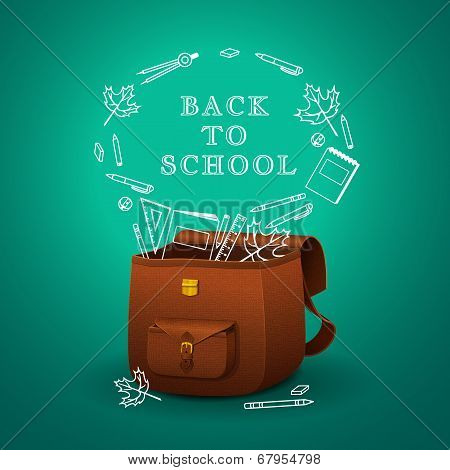 School briefcase