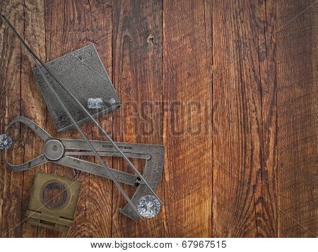 Vintage Jeweler Tools And Diamonds