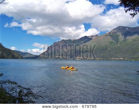 Kayaking In Patagonia 
