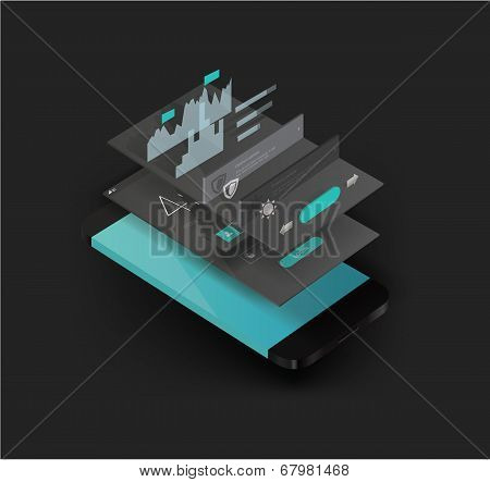 smartphone illustration