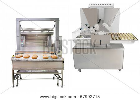 The image of a baking machine
