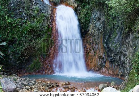 Waterfall In Dumaguete, Philippines.