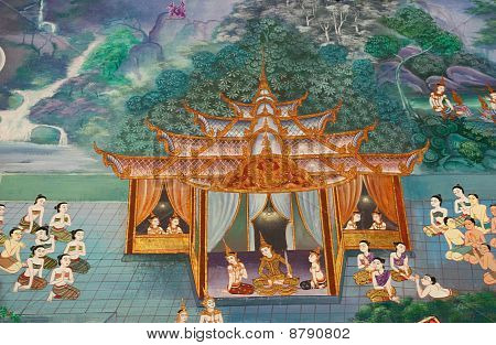Illustration i templet