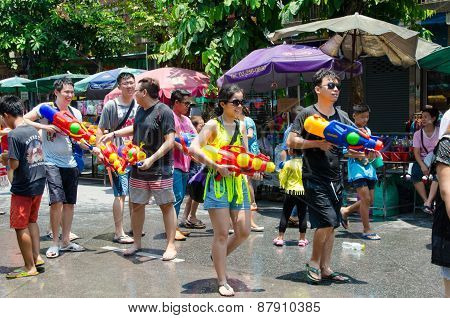 Songkran Partygoers
